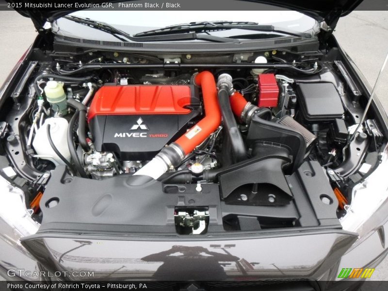  2015 Lancer Evolution GSR Engine - 2.0 Liter Turbocharged DOHC 16-Valve MIVEC 4 Cylinder