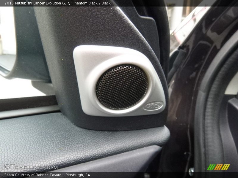 Phantom Black / Black 2015 Mitsubishi Lancer Evolution GSR