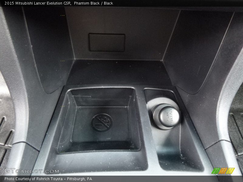 Phantom Black / Black 2015 Mitsubishi Lancer Evolution GSR
