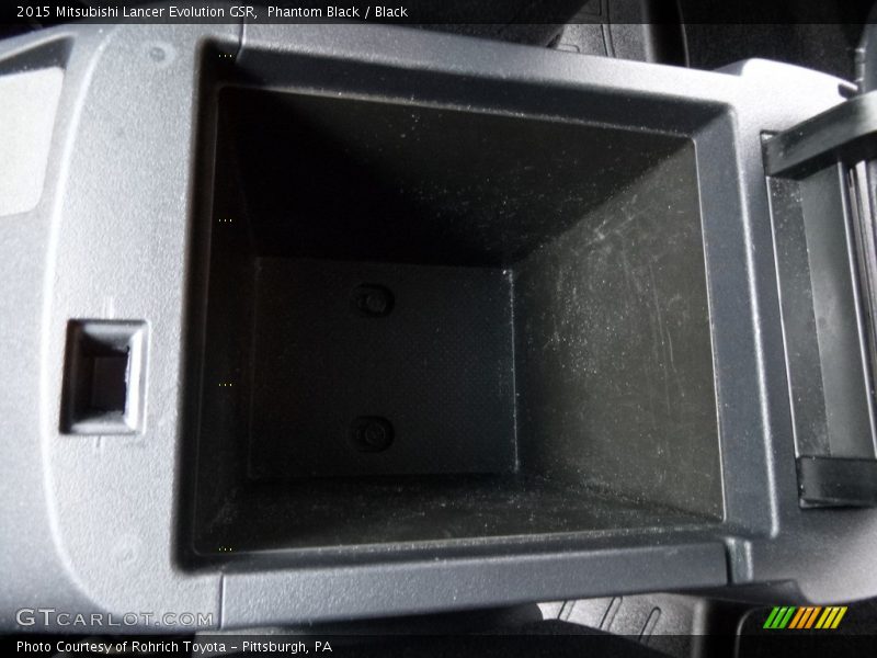 Phantom Black / Black 2015 Mitsubishi Lancer Evolution GSR