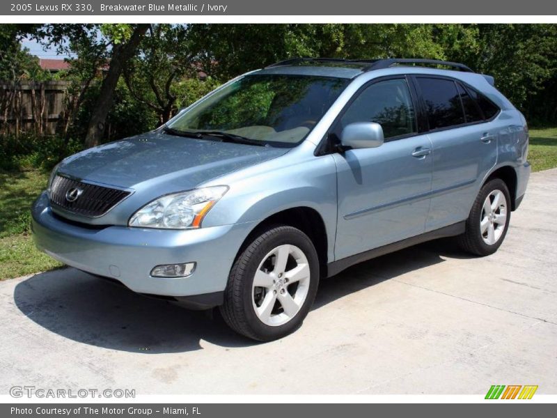 Breakwater Blue Metallic / Ivory 2005 Lexus RX 330