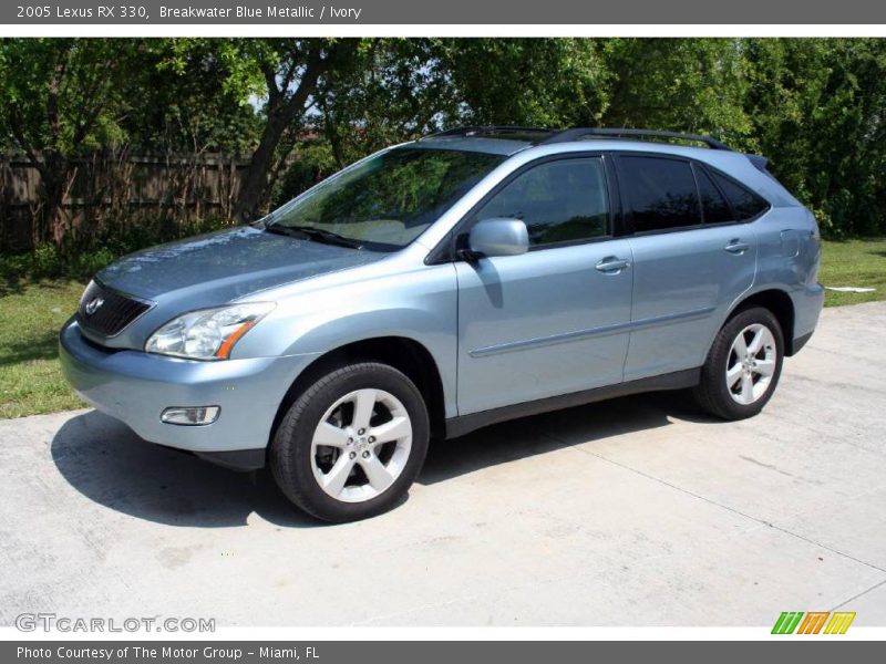 Breakwater Blue Metallic / Ivory 2005 Lexus RX 330