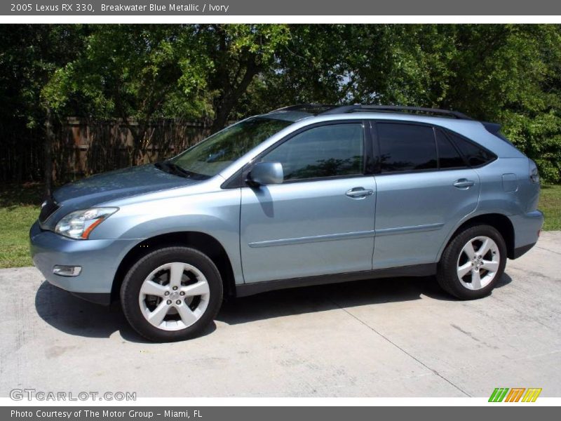 Breakwater Blue Metallic / Ivory 2005 Lexus RX 330