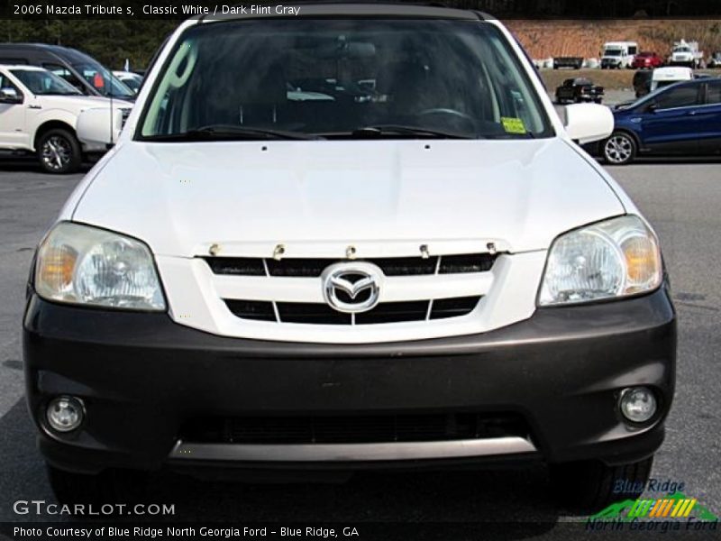Classic White / Dark Flint Gray 2006 Mazda Tribute s