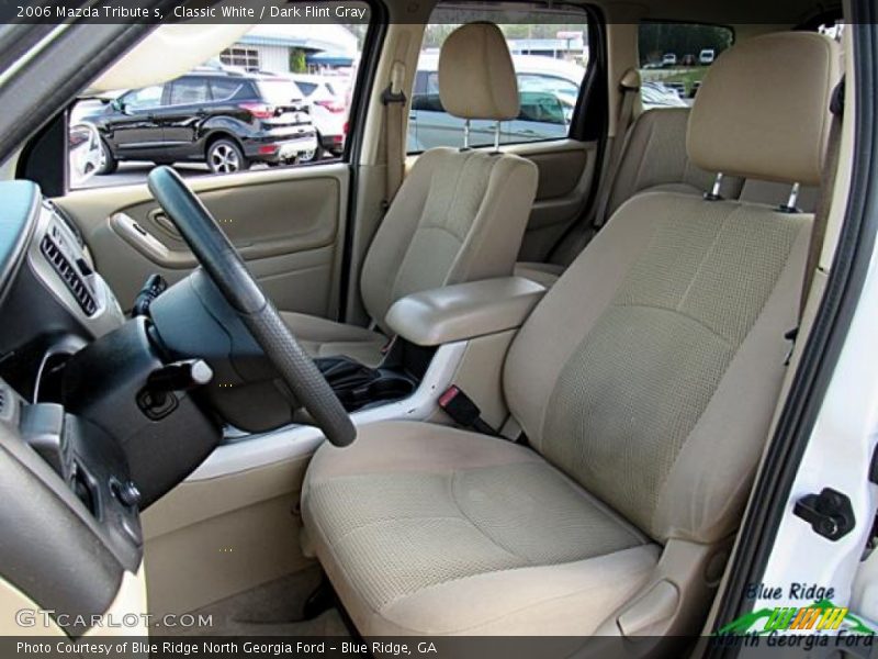 Classic White / Dark Flint Gray 2006 Mazda Tribute s