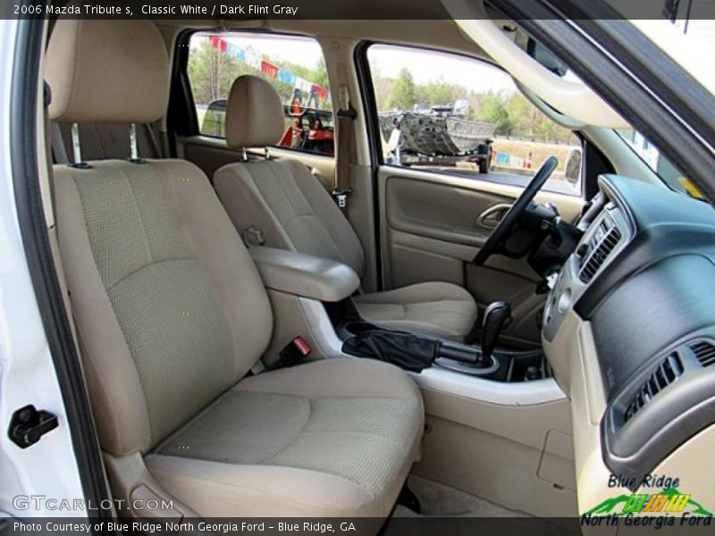 Classic White / Dark Flint Gray 2006 Mazda Tribute s