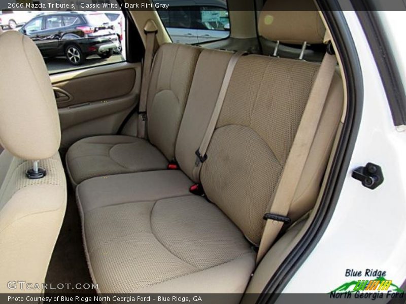 Classic White / Dark Flint Gray 2006 Mazda Tribute s