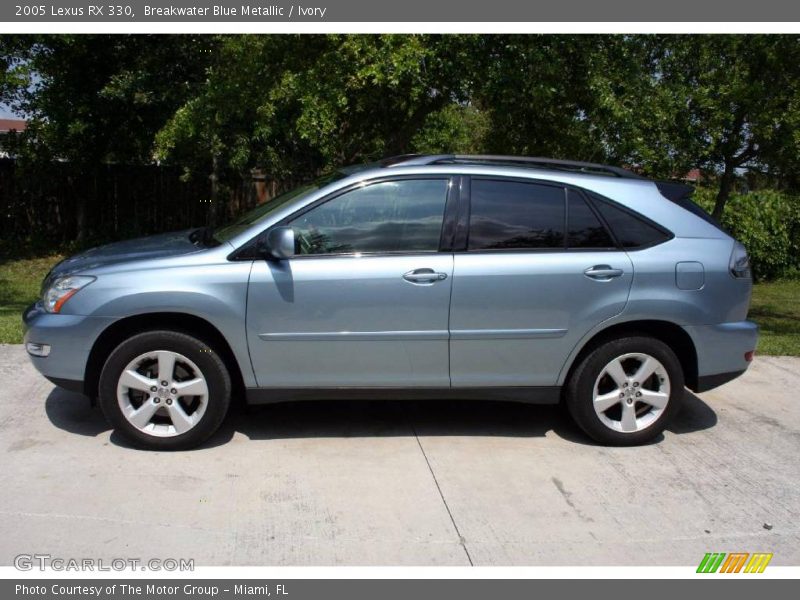 Breakwater Blue Metallic / Ivory 2005 Lexus RX 330