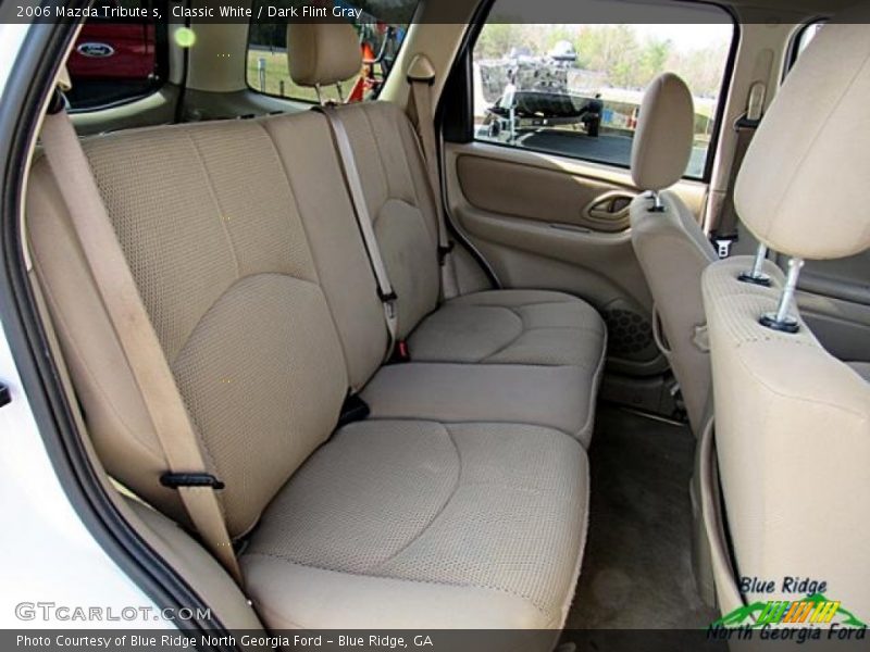 Classic White / Dark Flint Gray 2006 Mazda Tribute s