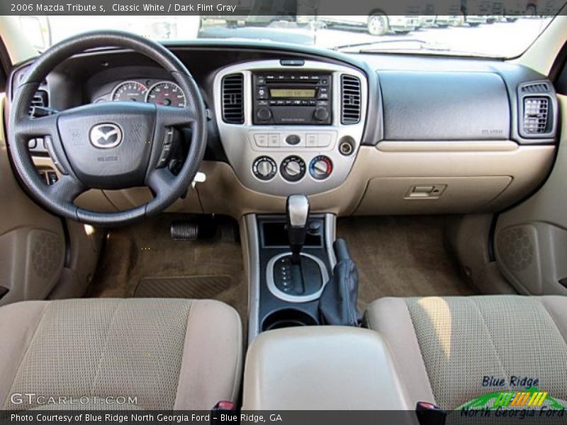 Classic White / Dark Flint Gray 2006 Mazda Tribute s