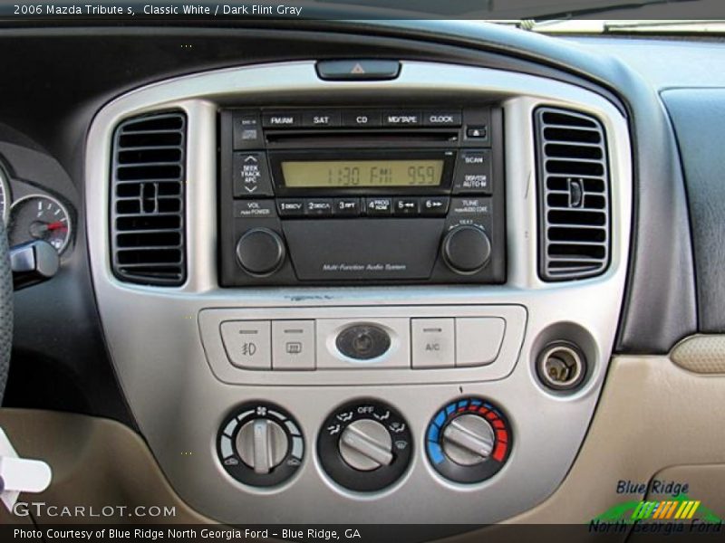 Classic White / Dark Flint Gray 2006 Mazda Tribute s