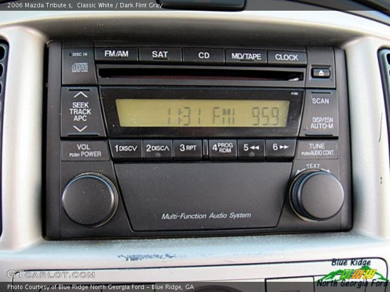 Classic White / Dark Flint Gray 2006 Mazda Tribute s