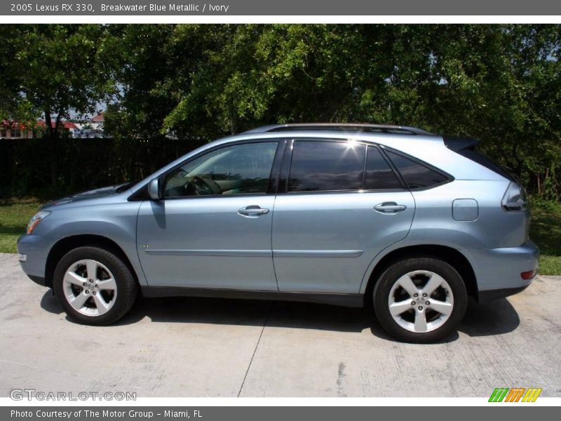 Breakwater Blue Metallic / Ivory 2005 Lexus RX 330