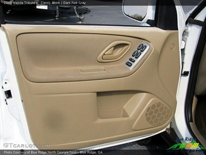 Classic White / Dark Flint Gray 2006 Mazda Tribute s