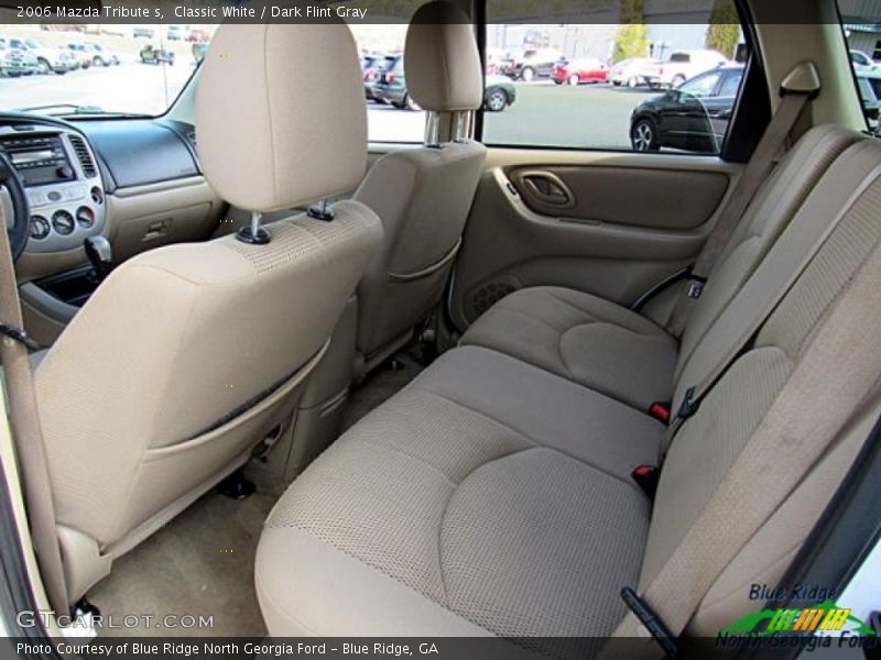 Classic White / Dark Flint Gray 2006 Mazda Tribute s