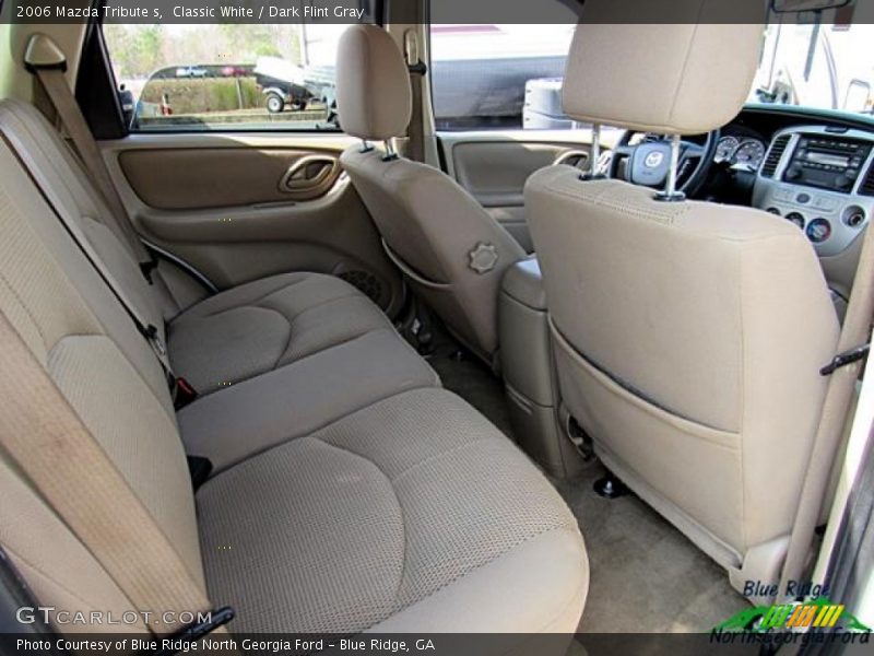 Classic White / Dark Flint Gray 2006 Mazda Tribute s