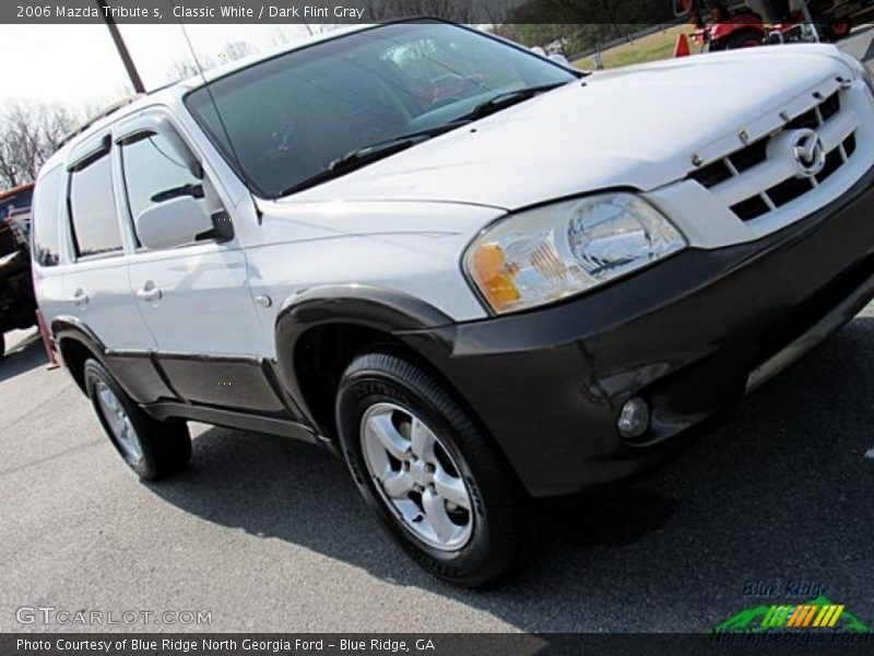 Classic White / Dark Flint Gray 2006 Mazda Tribute s