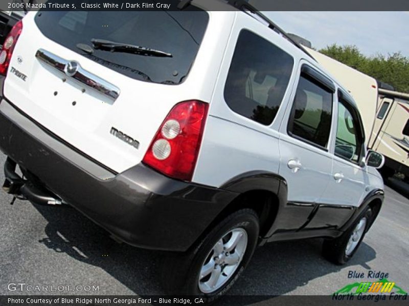 Classic White / Dark Flint Gray 2006 Mazda Tribute s