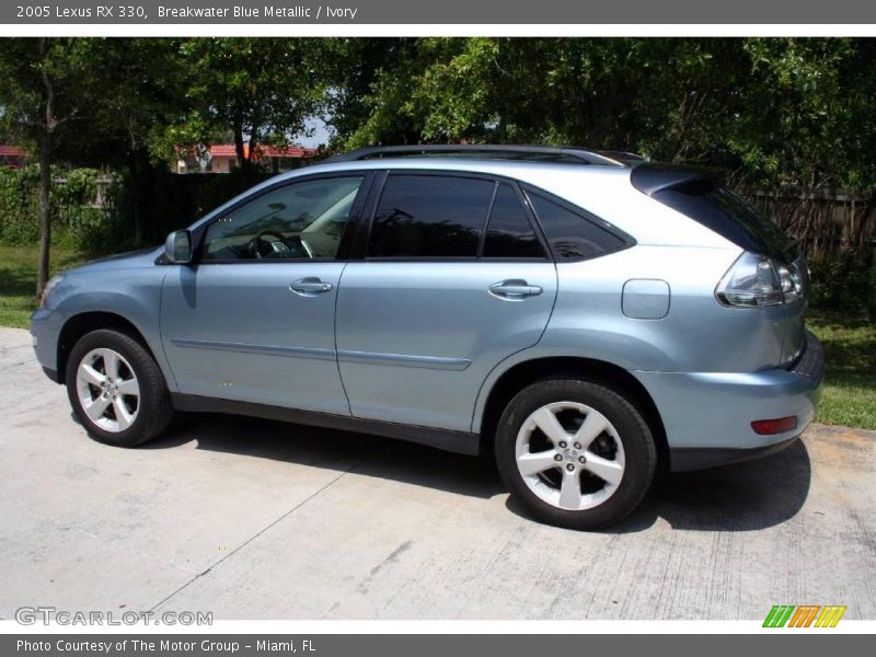 Breakwater Blue Metallic / Ivory 2005 Lexus RX 330