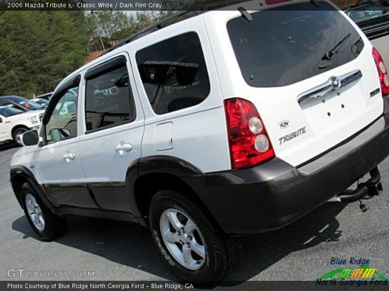 Classic White / Dark Flint Gray 2006 Mazda Tribute s
