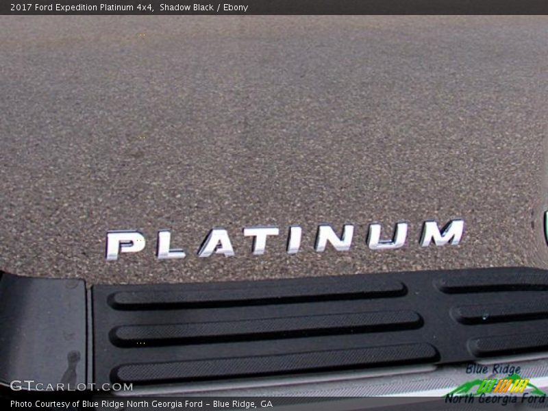 Shadow Black / Ebony 2017 Ford Expedition Platinum 4x4