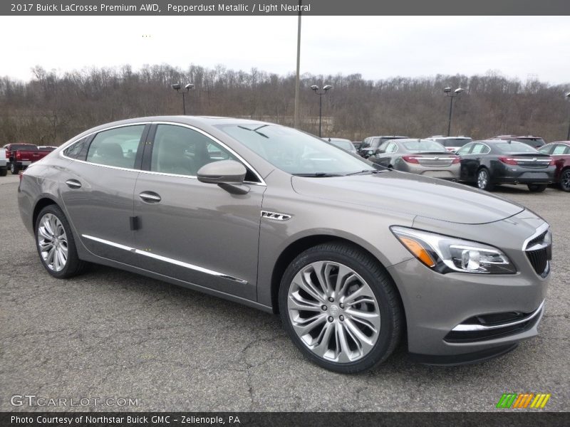 Pepperdust Metallic / Light Neutral 2017 Buick LaCrosse Premium AWD