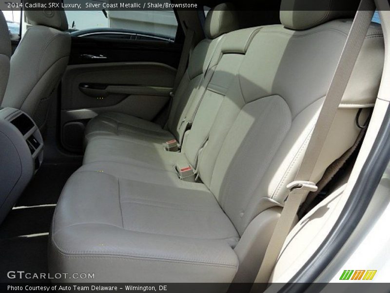 Silver Coast Metallic / Shale/Brownstone 2014 Cadillac SRX Luxury