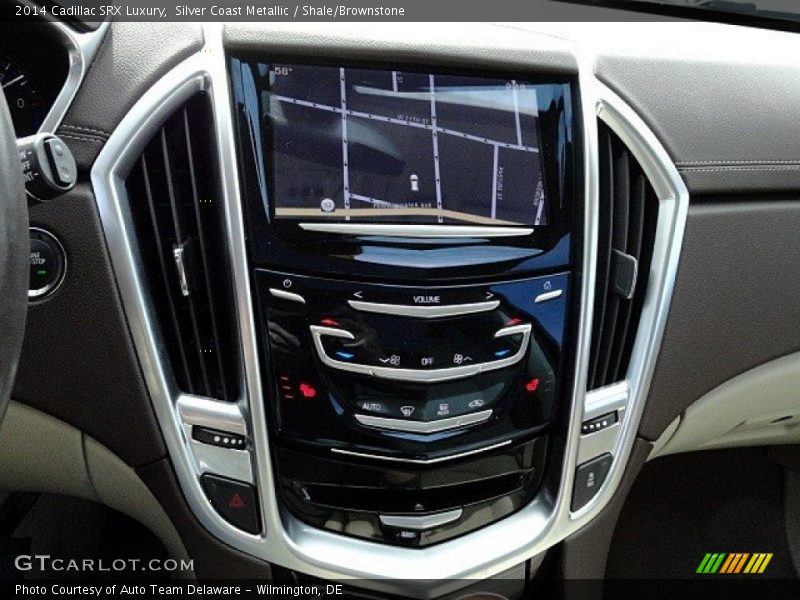 Silver Coast Metallic / Shale/Brownstone 2014 Cadillac SRX Luxury