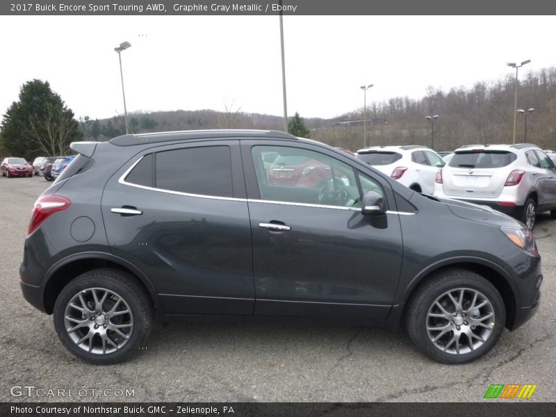 Graphite Gray Metallic / Ebony 2017 Buick Encore Sport Touring AWD
