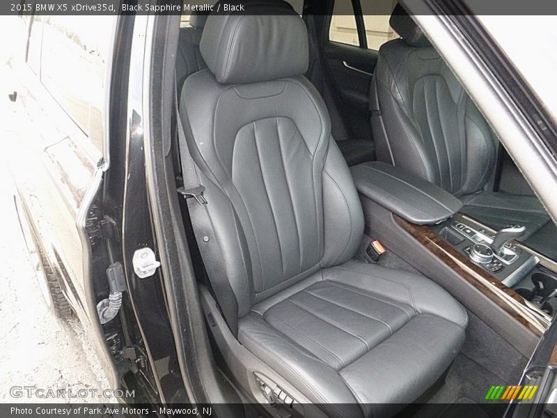 Black Sapphire Metallic / Black 2015 BMW X5 xDrive35d