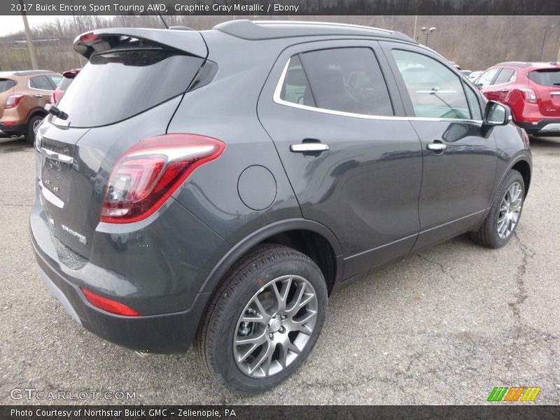 Graphite Gray Metallic / Ebony 2017 Buick Encore Sport Touring AWD