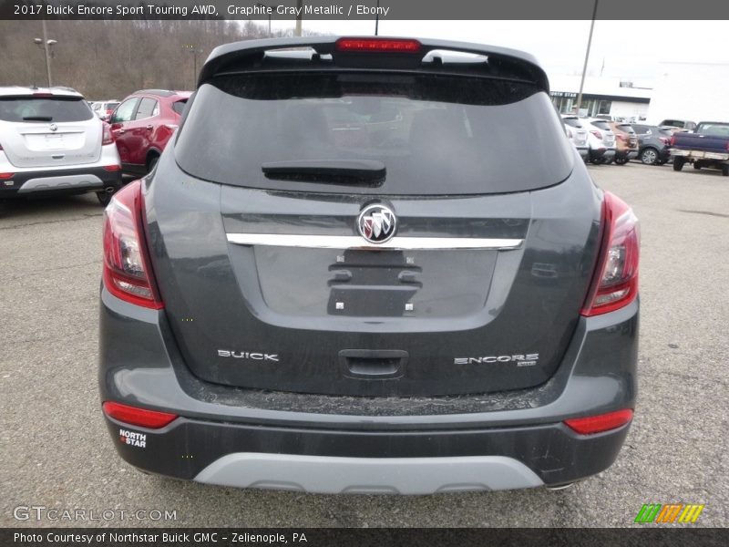 Graphite Gray Metallic / Ebony 2017 Buick Encore Sport Touring AWD