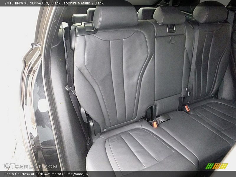 Black Sapphire Metallic / Black 2015 BMW X5 xDrive35d