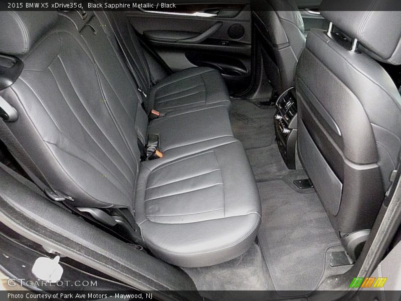 Black Sapphire Metallic / Black 2015 BMW X5 xDrive35d