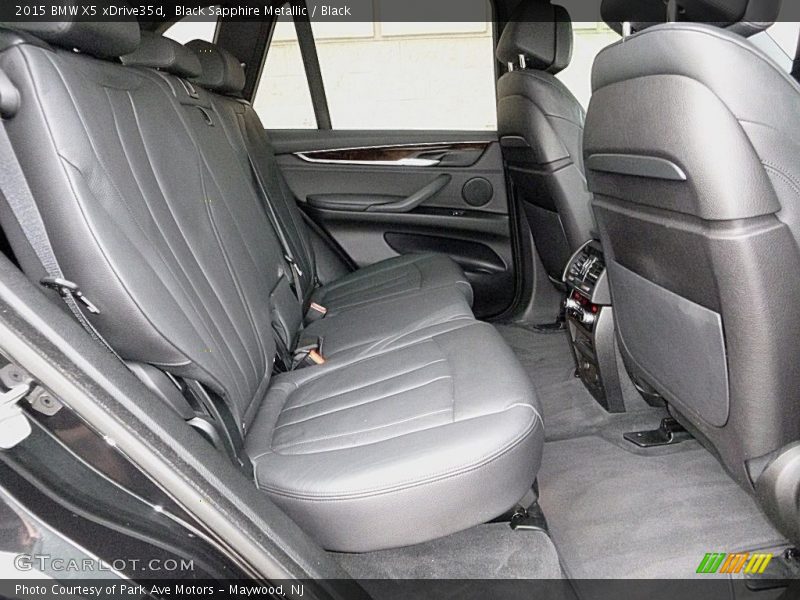 Black Sapphire Metallic / Black 2015 BMW X5 xDrive35d