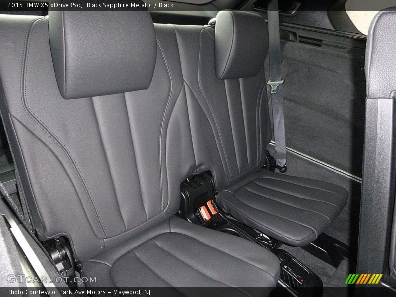 Black Sapphire Metallic / Black 2015 BMW X5 xDrive35d