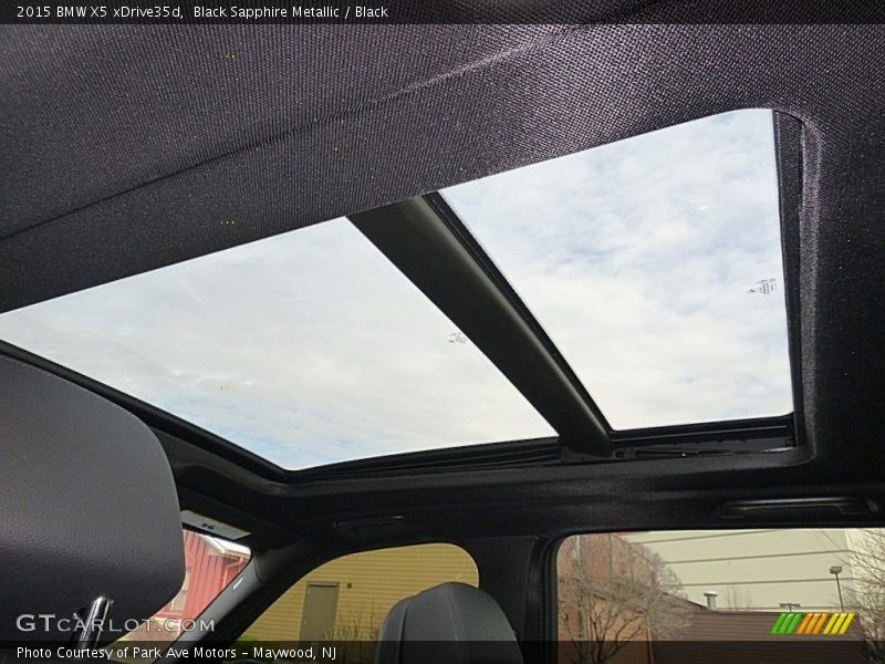 Black Sapphire Metallic / Black 2015 BMW X5 xDrive35d