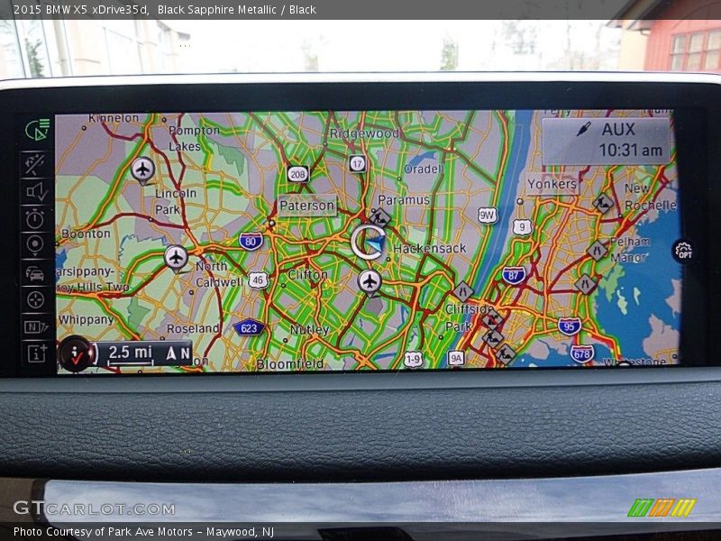 Black Sapphire Metallic / Black 2015 BMW X5 xDrive35d