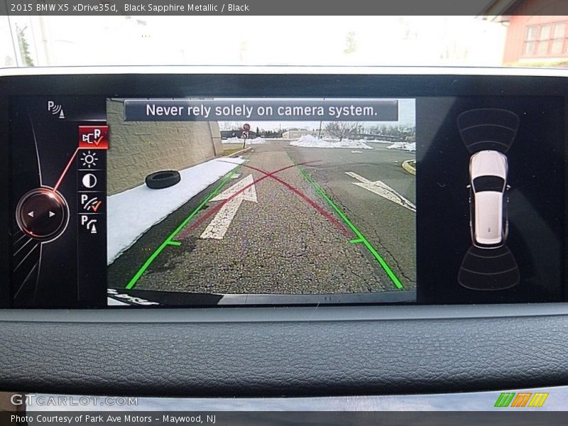Black Sapphire Metallic / Black 2015 BMW X5 xDrive35d