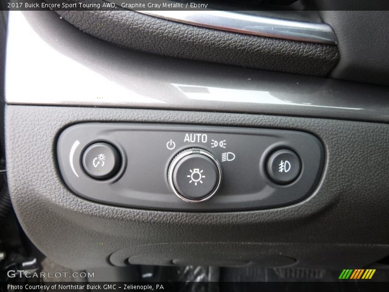 Graphite Gray Metallic / Ebony 2017 Buick Encore Sport Touring AWD