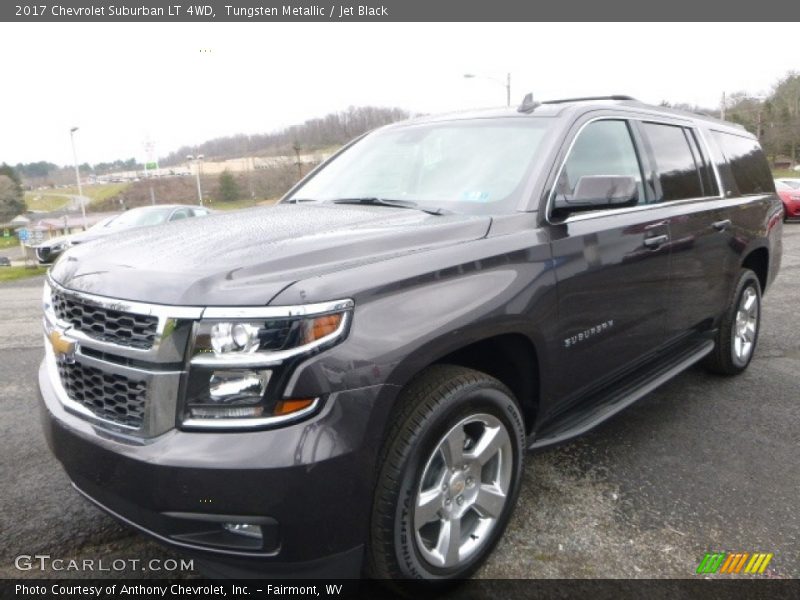 Tungsten Metallic / Jet Black 2017 Chevrolet Suburban LT 4WD