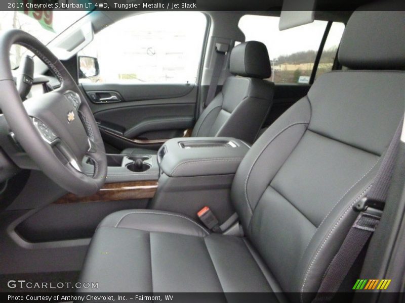 Tungsten Metallic / Jet Black 2017 Chevrolet Suburban LT 4WD