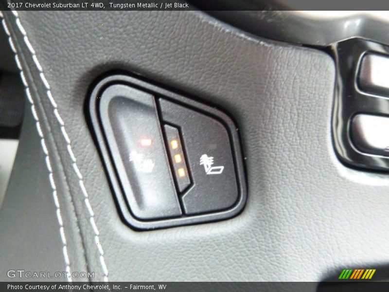 Tungsten Metallic / Jet Black 2017 Chevrolet Suburban LT 4WD