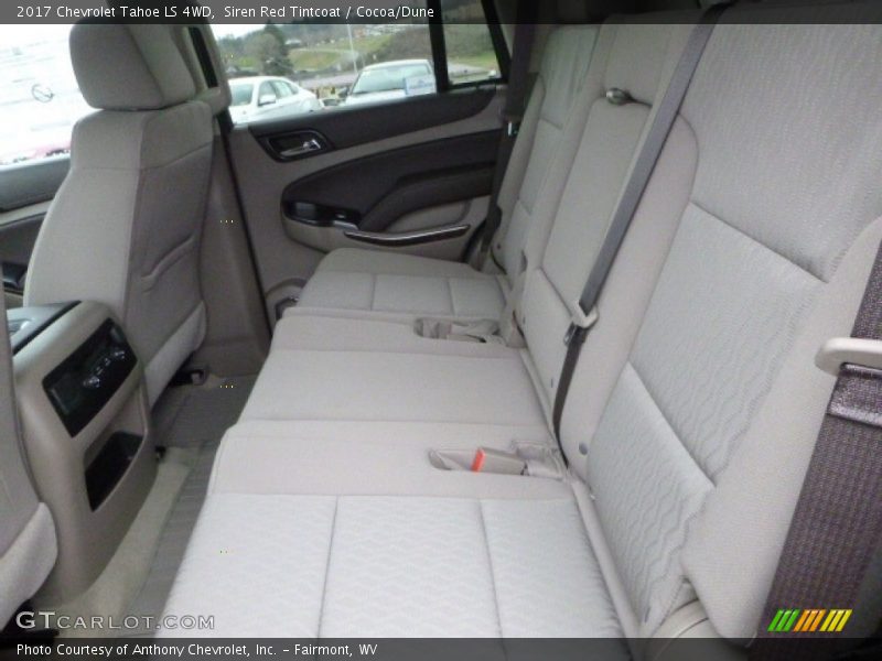 Siren Red Tintcoat / Cocoa/Dune 2017 Chevrolet Tahoe LS 4WD