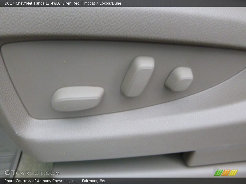 Siren Red Tintcoat / Cocoa/Dune 2017 Chevrolet Tahoe LS 4WD