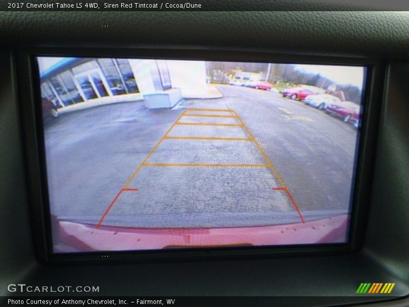 Siren Red Tintcoat / Cocoa/Dune 2017 Chevrolet Tahoe LS 4WD