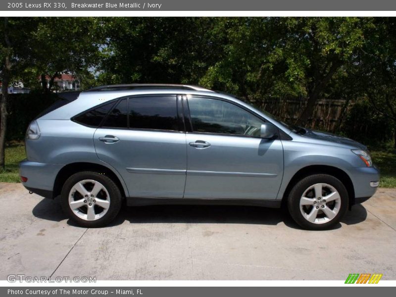 Breakwater Blue Metallic / Ivory 2005 Lexus RX 330