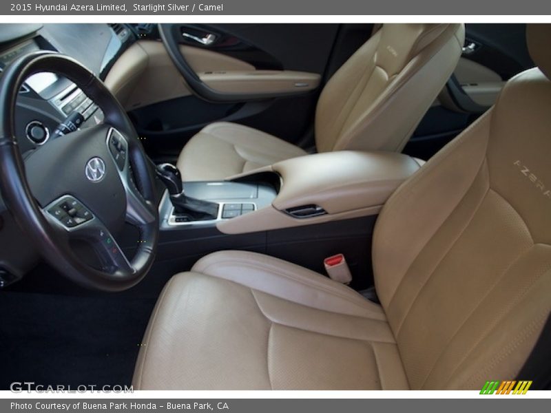 Starlight Silver / Camel 2015 Hyundai Azera Limited