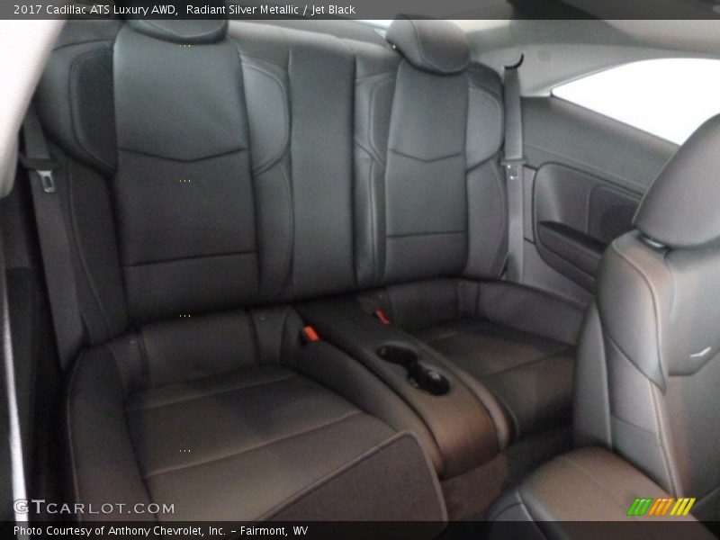 Radiant Silver Metallic / Jet Black 2017 Cadillac ATS Luxury AWD