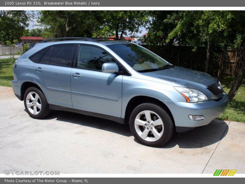 Breakwater Blue Metallic / Ivory 2005 Lexus RX 330